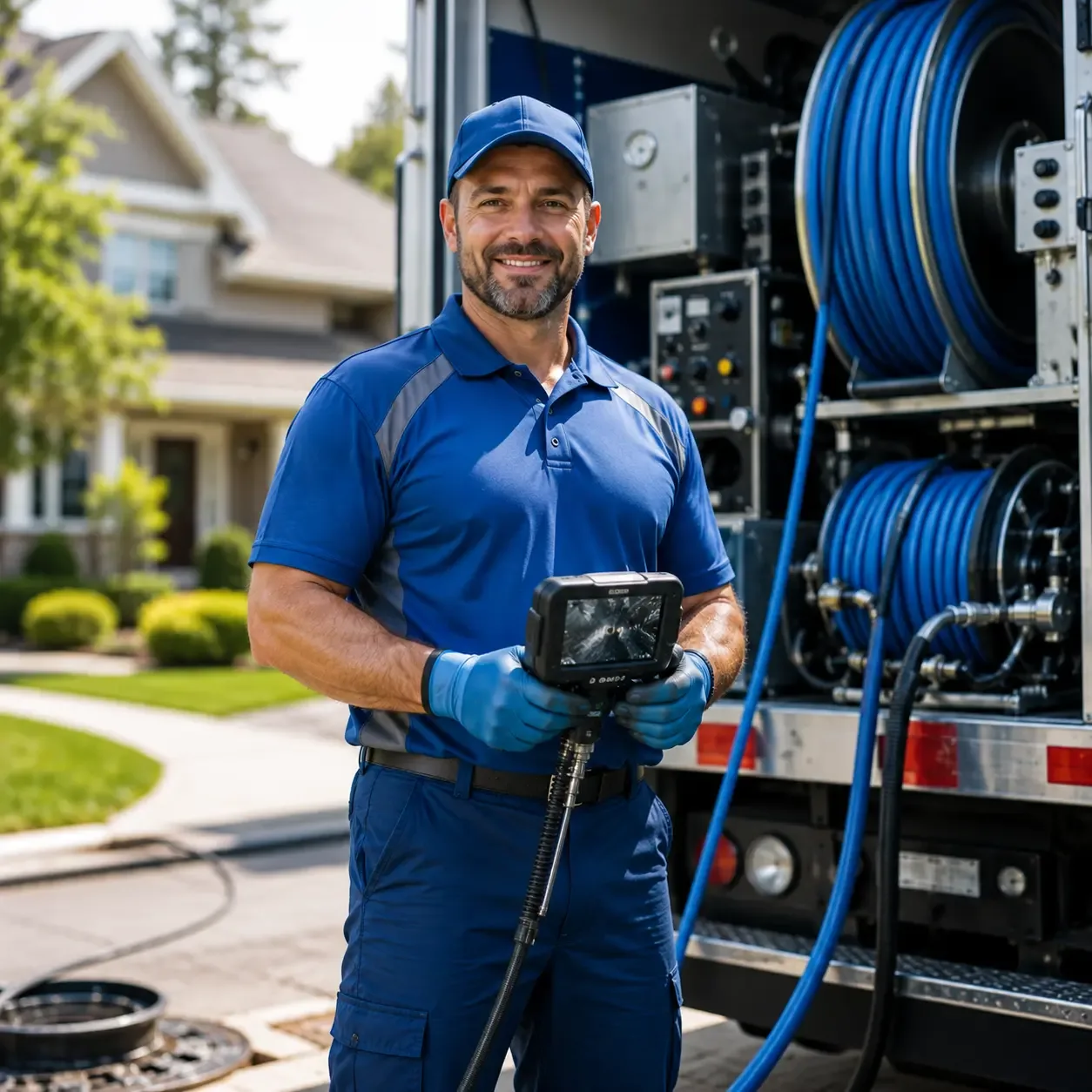 Local outdoor drain cleaning specialists in Brewster, MN